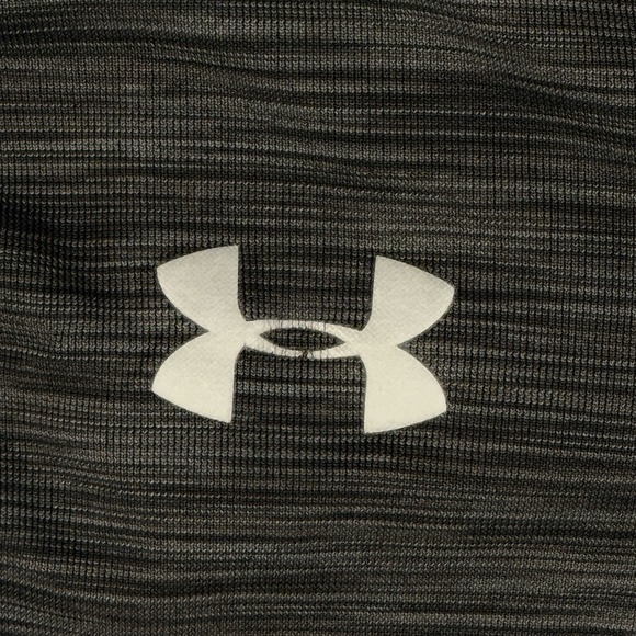 Under Armour Mens XL 1/4 Zip Long Sleeve Threadborne Fitted UA Heat Gear Grey - Picture 7 of 8